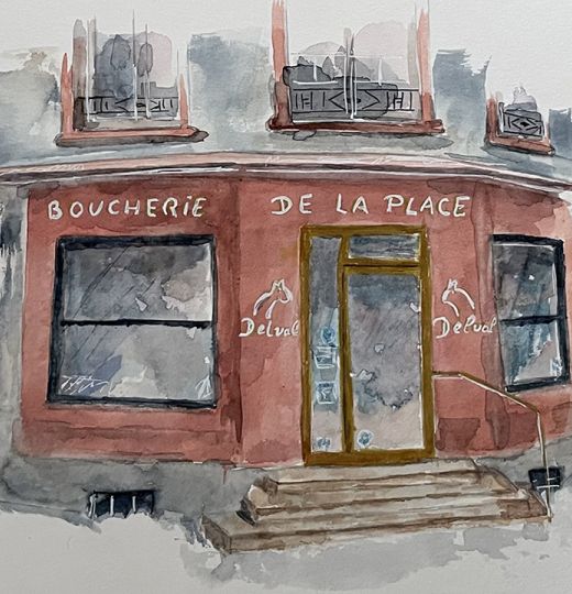 Maison Delval - Boucherie de la Place, Vagney, Vosges